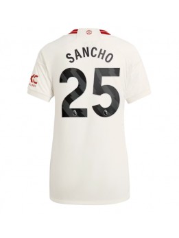 Manchester United Jadon Sancho #25 Replika Tredje Kläder Dam 2023-24 Kortärmad